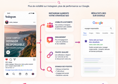 Instagram devient un levier SEO